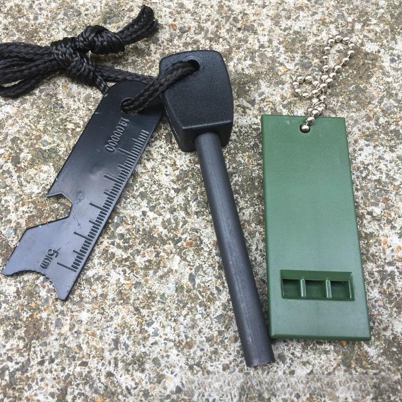 ชุดอุปกรณ์จุดไฟสำหรับเอาตัวรอด - Magnesium Fire Starter บทวิจารณ์และราคา
