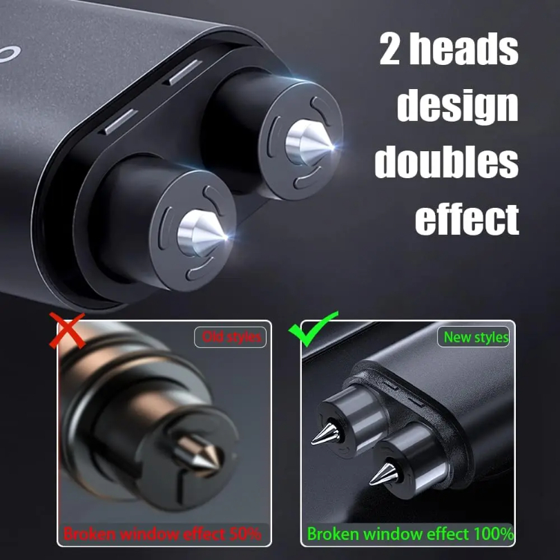 ค้อนทุบกระจกรถยนต์ 2 in 1 พร้อ - Rescue Rope Throw บทวิจารณ์และราคา