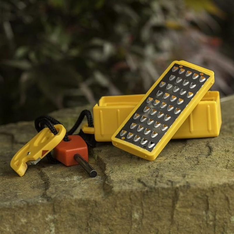 เครื่องจุดไฟน้ำหนักเบาพร้อมที่ - Magnesium Fire Starter บทวิจารณ์และราคา